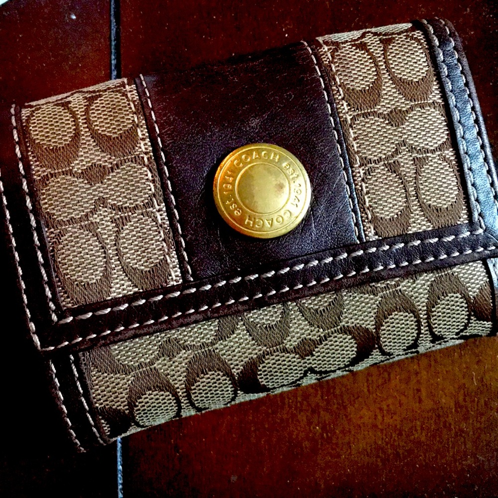 Brown Coach Wallet